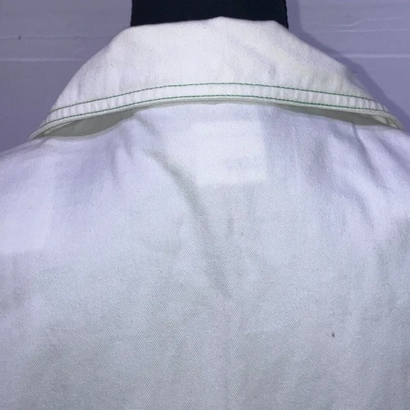 Bob Mackey White denim embroidered jacket - Picture 9 of 12